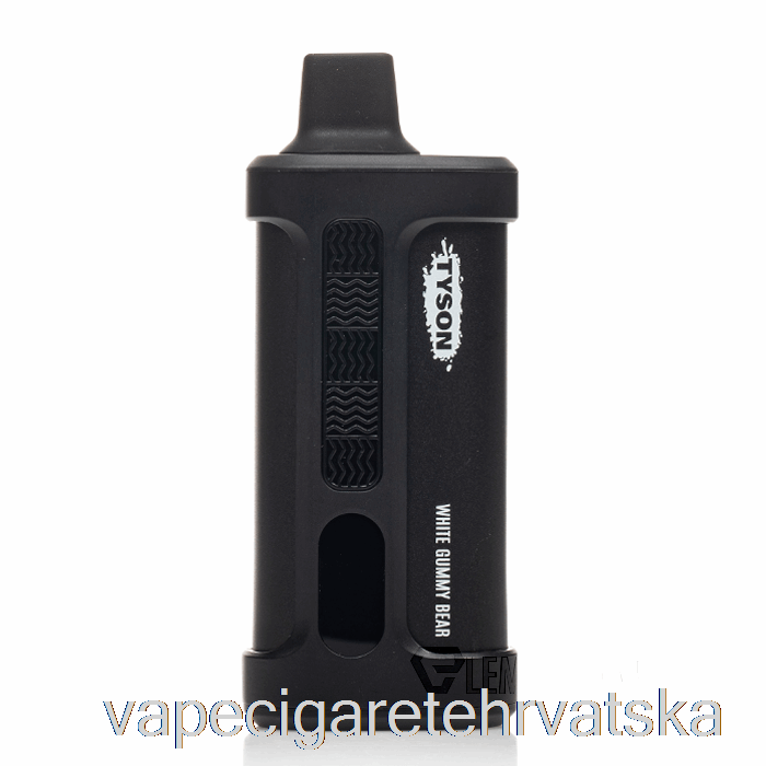 Vape Hrvatska Tyson 2.0 Iron Mike 15000 Jednokratni Bijeli Gumeni Medvjedić